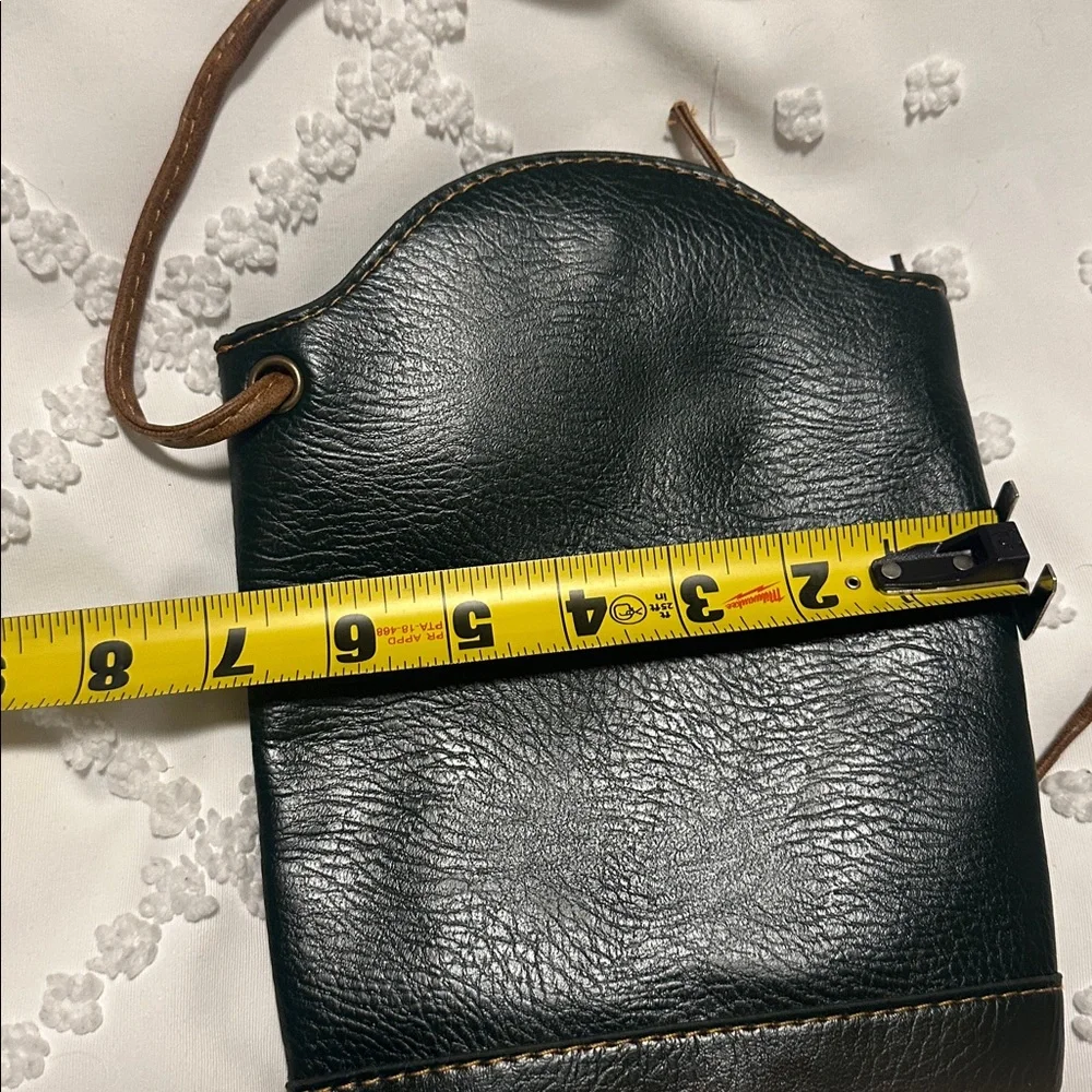 Heroing small green leather crossbody bag. Good used condition - Picture 6 of 6